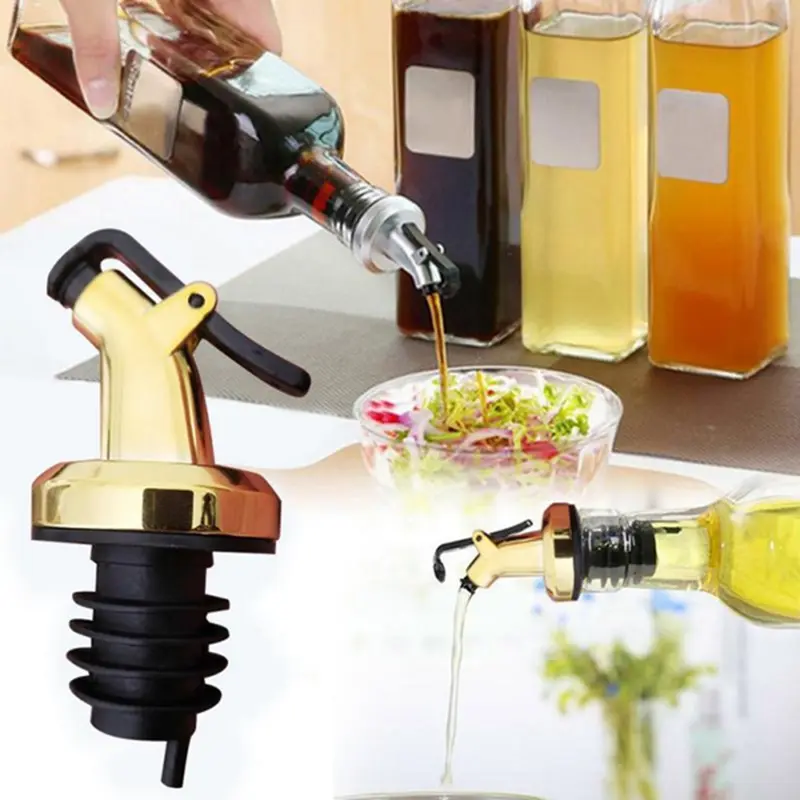 Kitchen Gadgets Gold - 골드 올리브 오일 스파우트 오일/식초병 마개