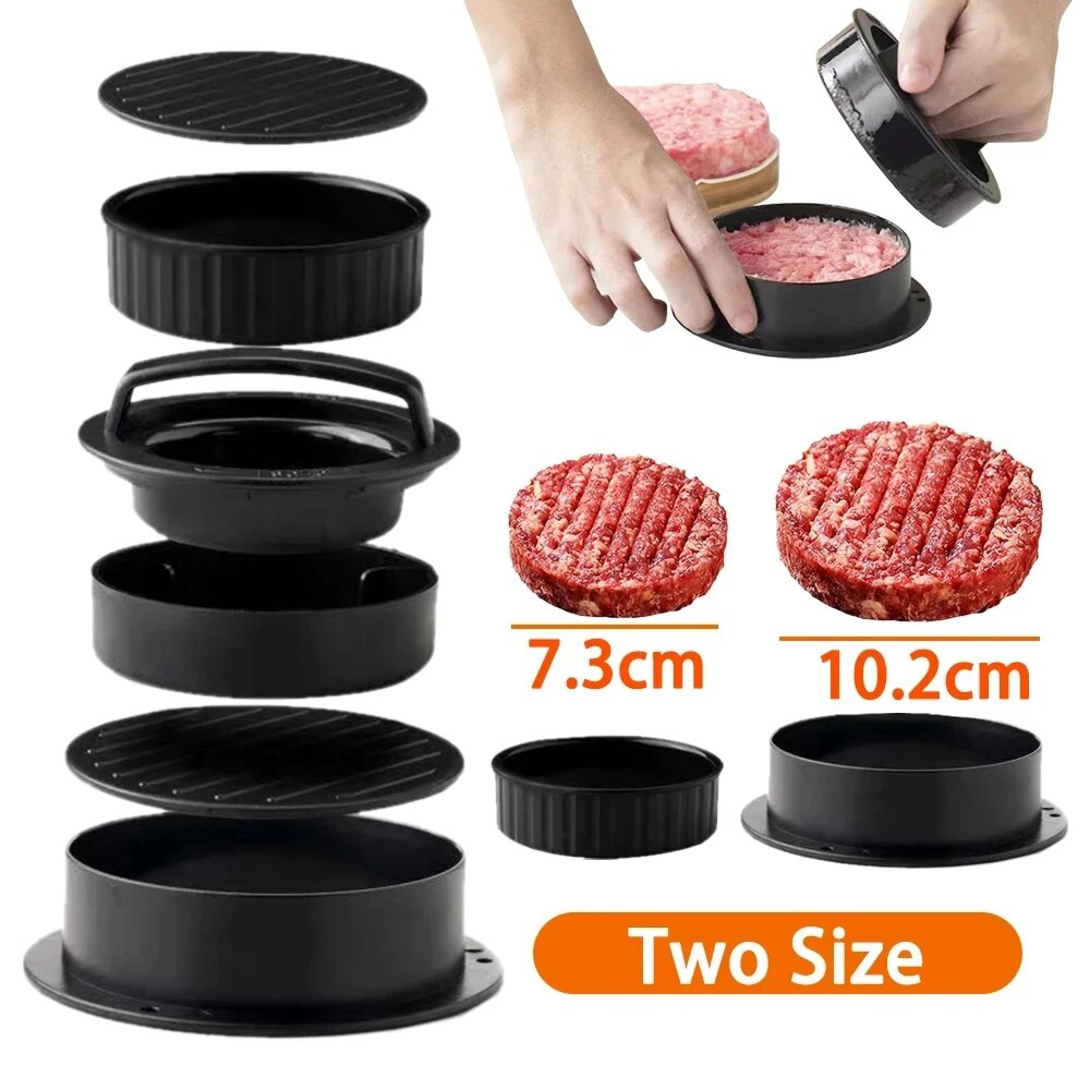 라운드 햄버거 버거 프레스 쇠고기 그릴 식품 등급 AB - Kitchen Helper Gadgets 리뷰 및 가격