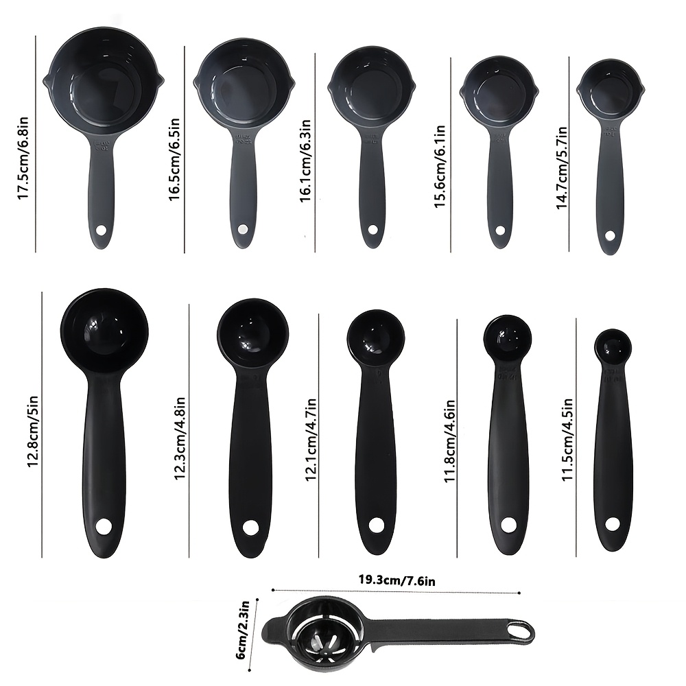11개 플라스틱 계량컵&달걀 노른자 분리기, 액체 및  - Egg Separator Tool 리뷰 및 가격