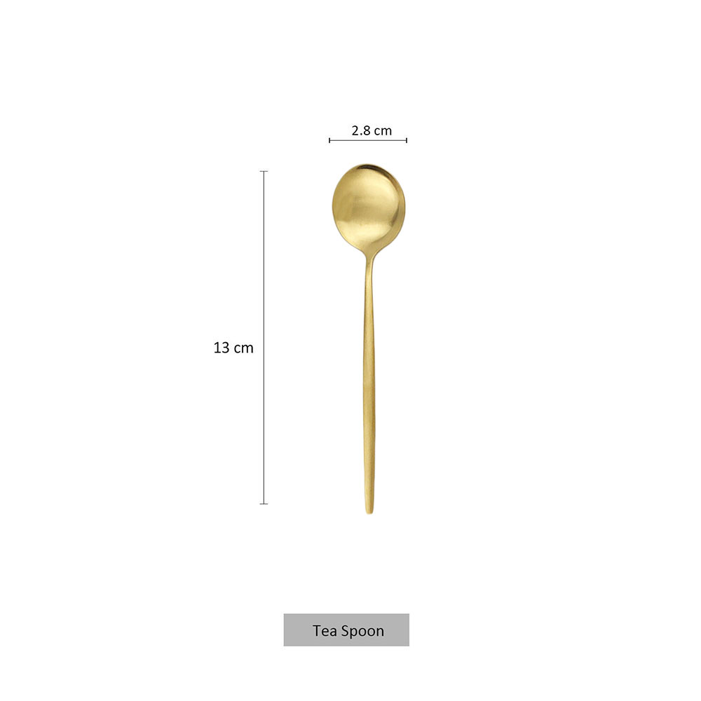 6Pcs 차 커피 저어 미니 숟가락 작은 매트 스테인레 - Kitchen Gadgets Gold 리뷰 및 가격