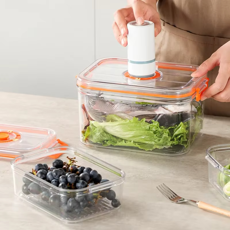 진공 신선도 유지 용기 냉장고 밀폐용기 전자레인지용 투 - Kitchen Gadgets Organizer 리뷰 및 가격