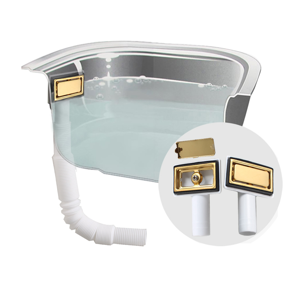 Talea 주방 싱크대 측면 사각형 오버플로 헤드, 배 - Kitchen Gadgets Gold 리뷰 및 가격