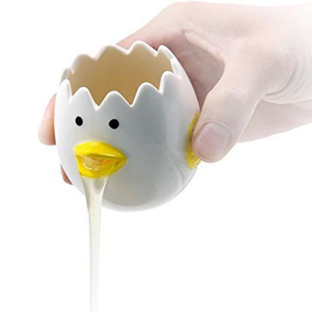 귀여운 계란 분리기, 세라믹 구토형 계란 노른자 흰자  - Egg Separator Tool 리뷰 및 가격
