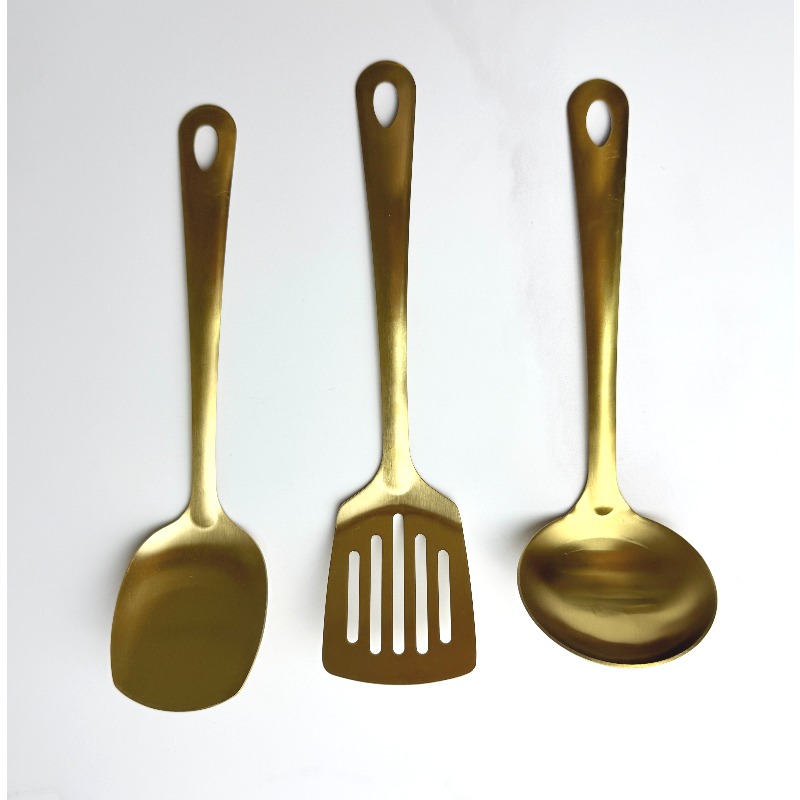 골드 조리기구, 티타늄 골드 도금 스테인리스 스틸 주방 - Kitchen Gadgets Gold 리뷰 및 가격