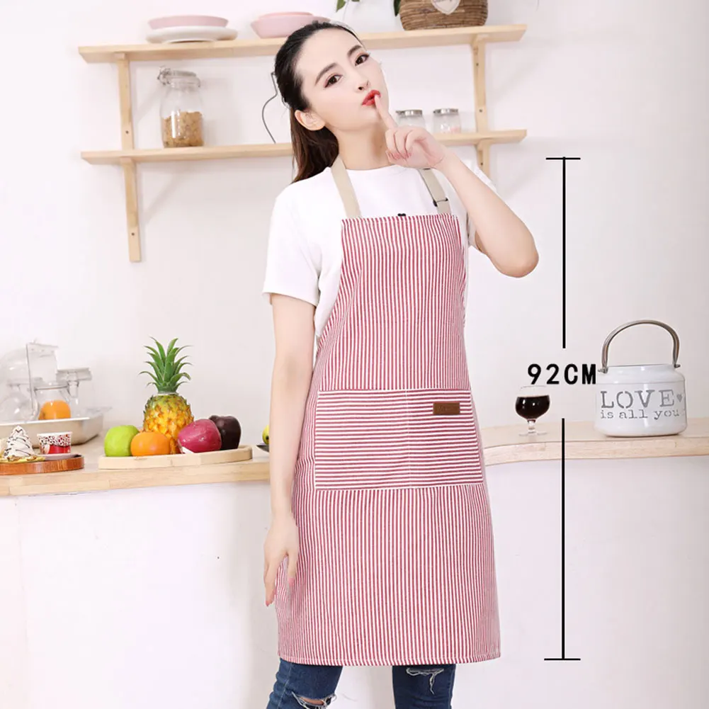 남녀 공용 스트라이프 앞치마, 다용도, 가벼운 소재,  - Kitchen Helper Gadgets 리뷰 및 가격