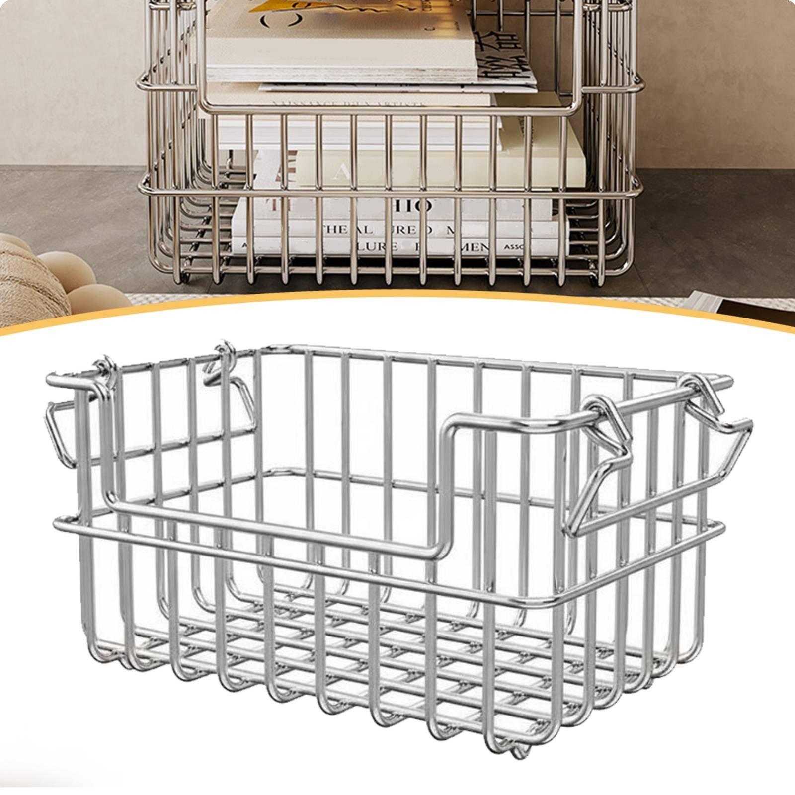 대용량 스테인리스 스틸 수납 바구니 주방 선반 아래,  - Kitchen Gadgets Organizer 리뷰 및 가격