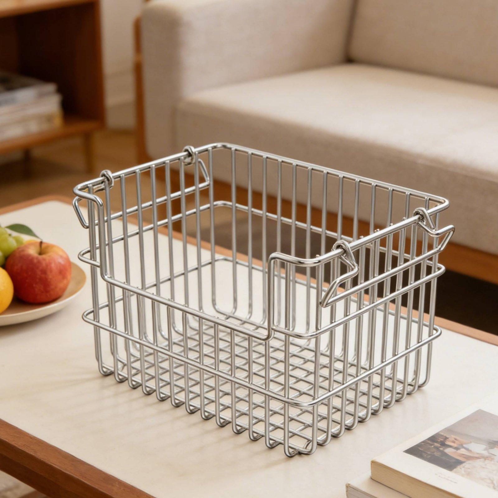 대용량 스테인리스 스틸 수납 바구니 주방 선반 아래,  - Kitchen Gadgets Organizer 리뷰 및 가격